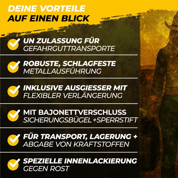Produktbild Monzana Benzinkanister