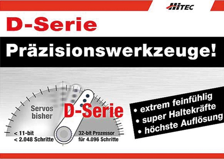Actual product image Hitec Standard servo D951TW Digital-