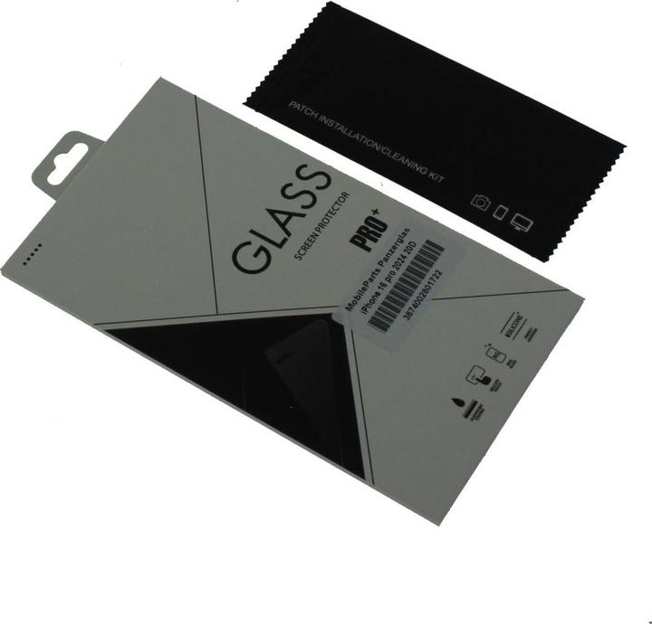 Actual product image MobileParts Panzerglas (1 Piece, Apple iPhone 16 Pro)