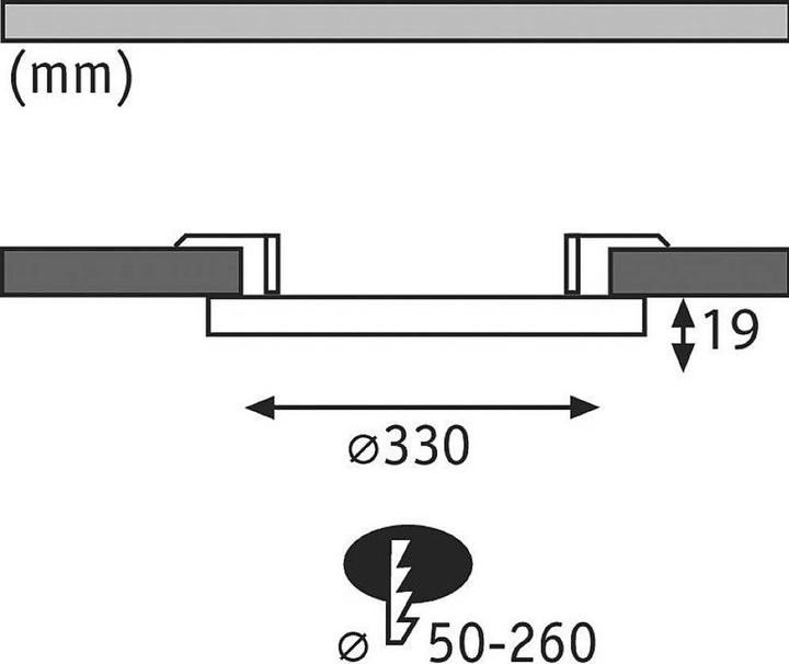 Actual product image Paulmann Cover-it panel (2460 lm)
