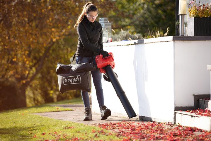 Actual product image Scheppach Petrol Leaf Blower - Pump - Shredder (3-in-1) LBH2600P (Model 2021) (Petrol, Leaf blower, Leaf vacuums, Vacuum cleaners & blowers)
