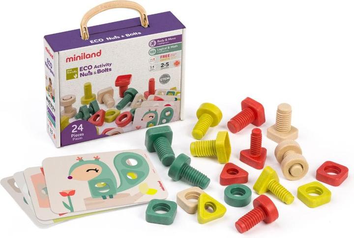 Image du produit Miniland Eco Activity Vis et écrous