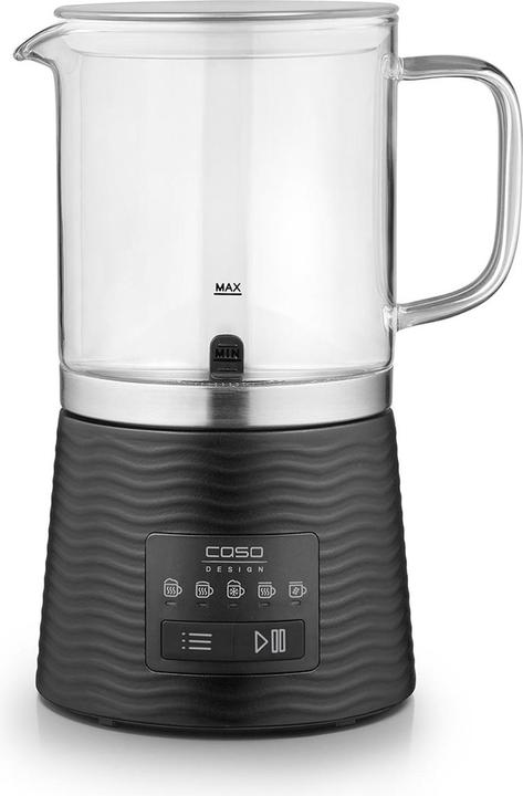 Caso ® CappuLatte Milchaufschäumer schwarz