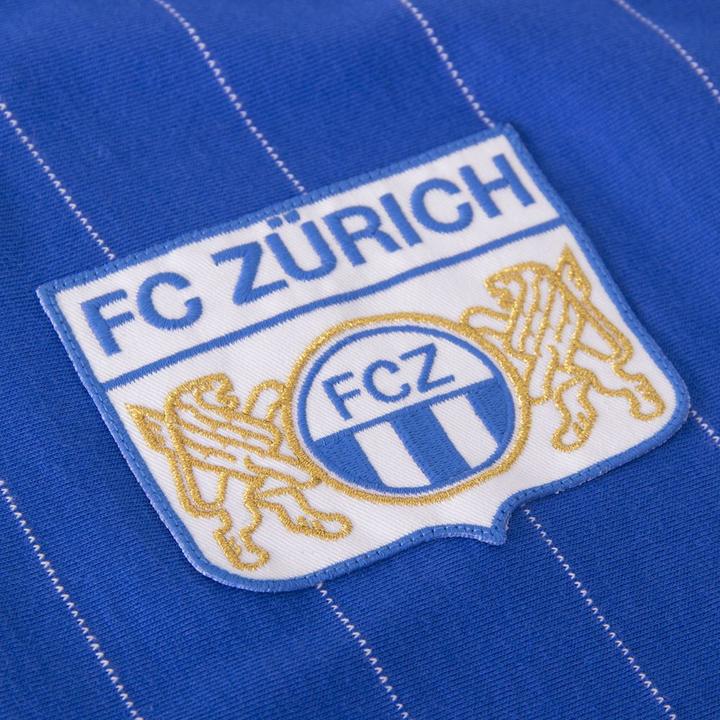 Image du produit Copa Football FC Zurich 1981 extérieur maillot rétro | FC Zurich 1981 maillot vintage (L)