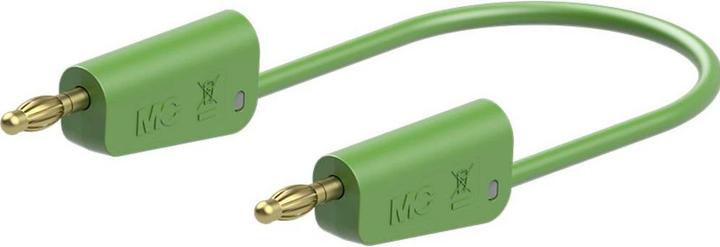 Stäubli LK-4A-S10 Measuring cable ( - ) 75 cm Green 1 pc.