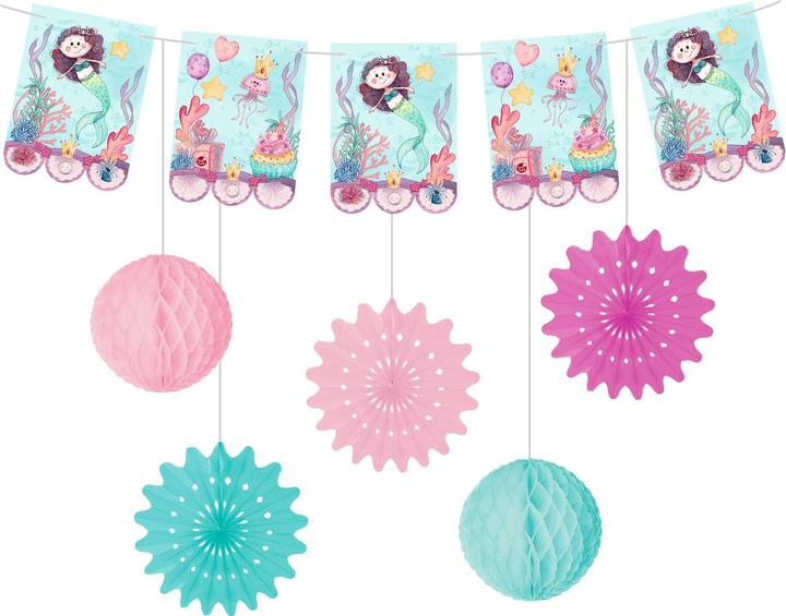 Produktbild Susy Card SUSYCARD Party-Tasche Mermaid Set klein 8-teilig (1 Stk.)