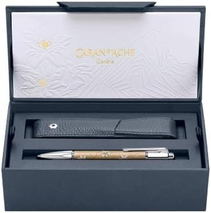 Actual product image Caran d'Ache Caran dAche Varius™ Edelweiss balpen – gelimiteerde editie (Black, 1x)