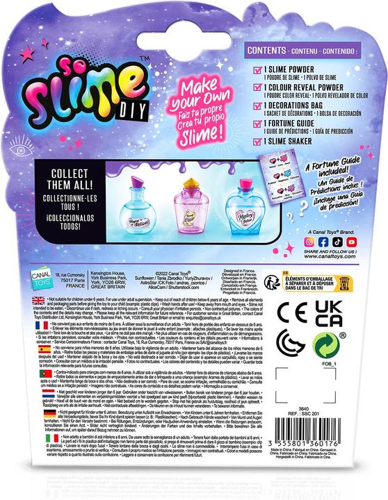 Actual product image Canal Toys So Slime Magical Potion Single Kit For Ages 6+ CTSSC201