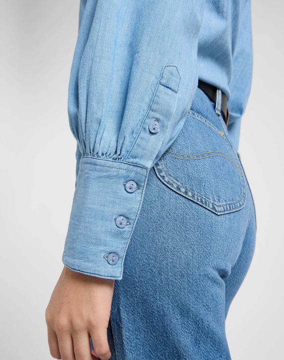 Produktbild Lee Jeanshemd Balloon Sleeve Shirt (M)