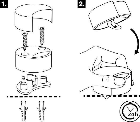 Actual product image Wagner System Floor door stop hard/soft (1 Piece)