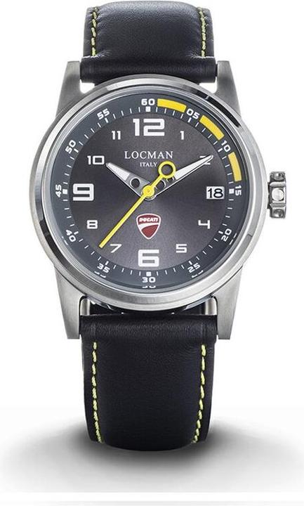 Actual product image Locman Italy Men's Watch Ducati Ref. D106A01S (Analogue wristwatch, 42 mm)