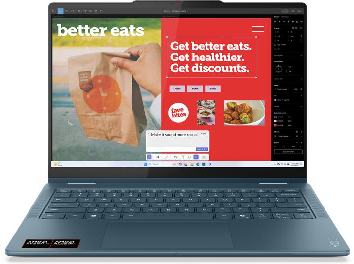 Actual product image Lenovo Yoga 7 2-in-1 (14", AMD Ryzen AI 5 340, 16 GB, 512 GB, CH)