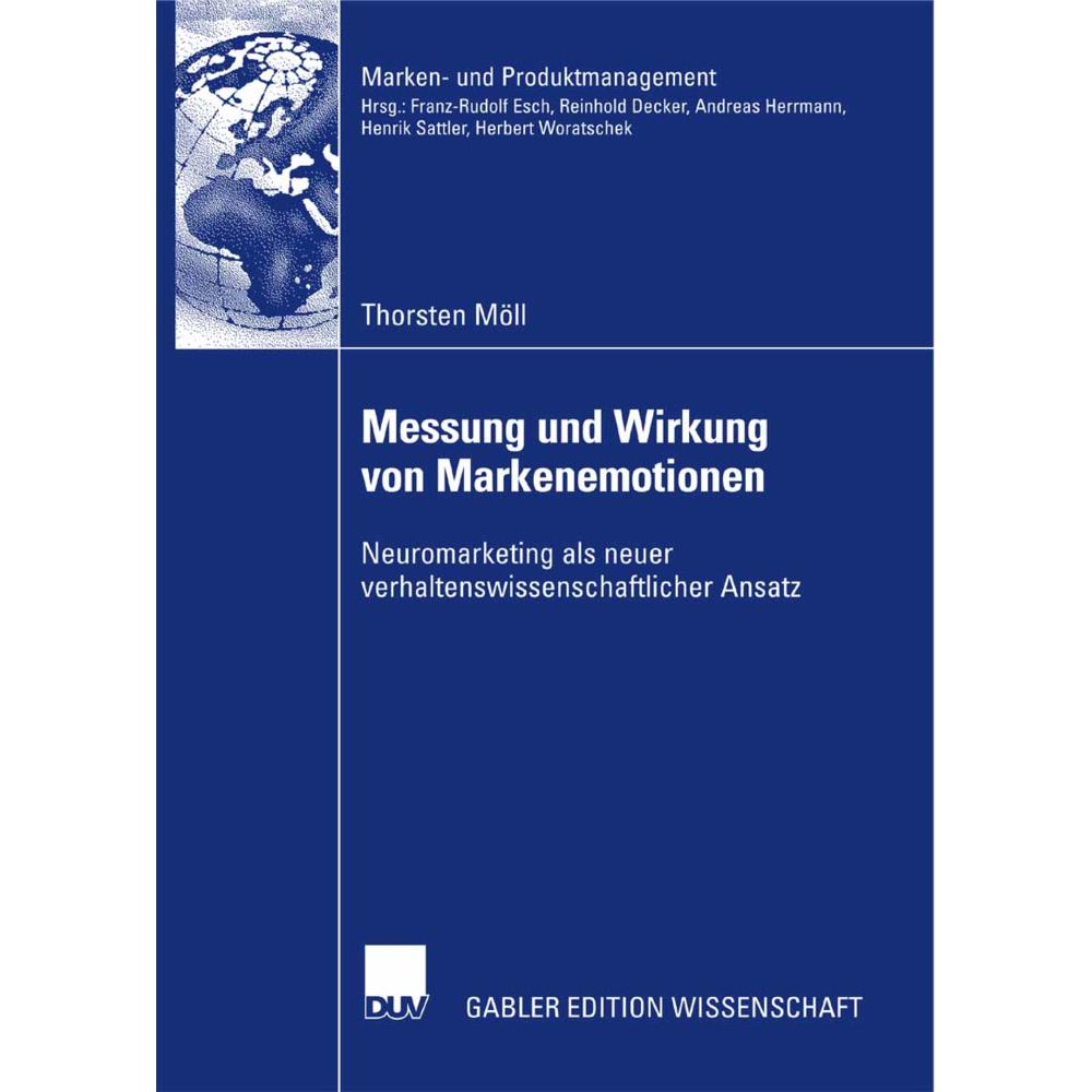 Messung und Wirkung von Markenemotionen, Fachbücher von Thorsten Möll