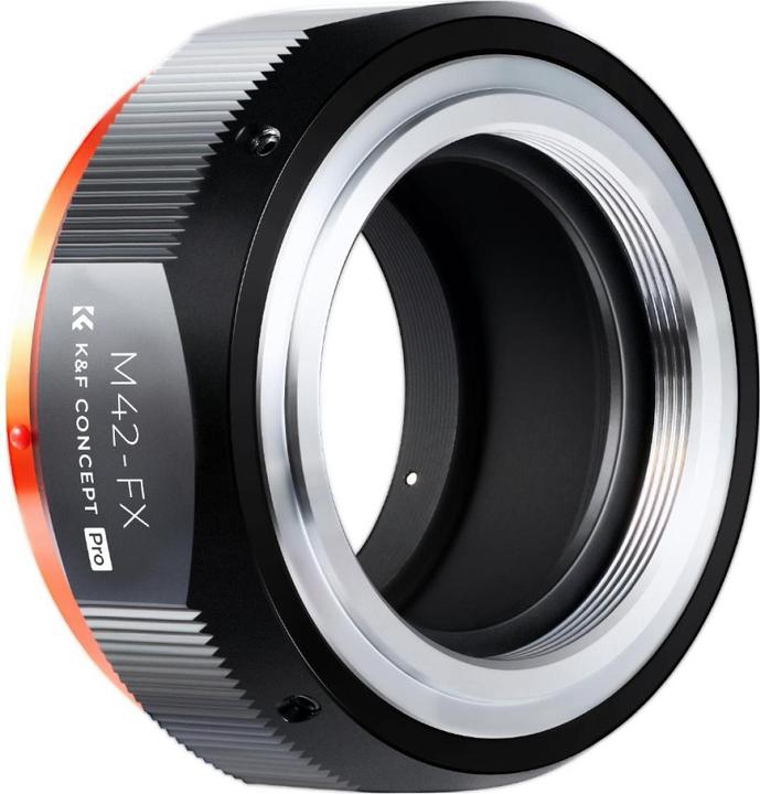 Immagine prodotto K&F Concept M10115 Attacco adattatore per obiettivo ad alta precisione, M42-FX PRO