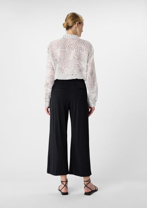 Actual product image Comma Hose Crop-Hose mit Semi Wide Leg (34)