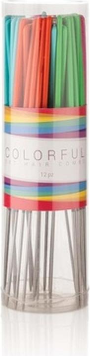 XanitaliaPro Set of 12 Colorful Iron Tail Combs