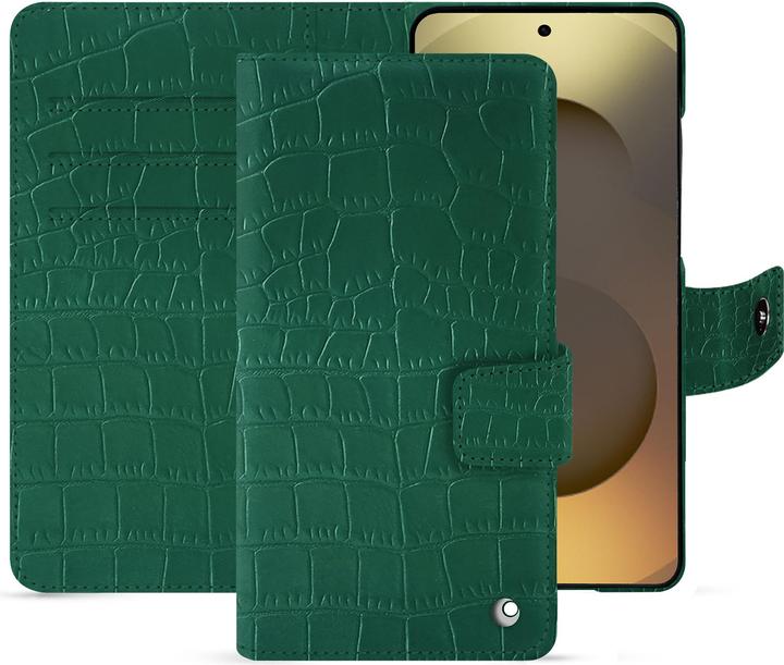 Actual product image Noreve Samsung Galaxy S26 Ultra leather wallet case (Samsung Galaxy S26 Ultra)