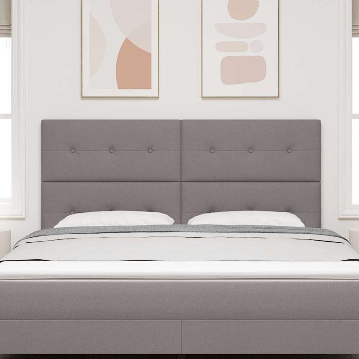 Produktbild vidaXL Polstertes Bett Kopfteil (7 x 180 x 128 cm)