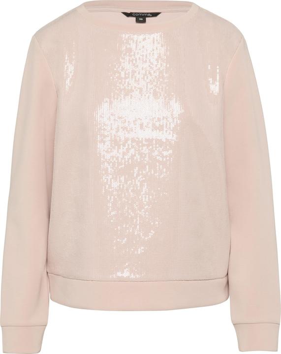 Produktbild Comma Sweatshirt Sweatshirt mit Pailletten-Besatz (40)