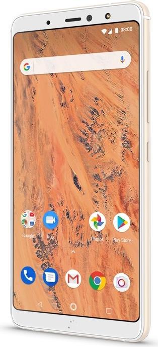 Produktbild BQ Aquaris X2 (32 GB, Sand Gold, 5.65", Hybrid Dual SIM, 12 Mpx, 4G)