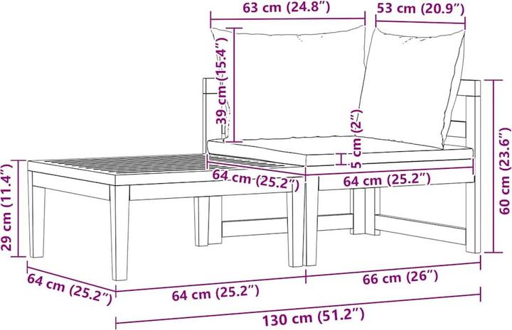 Produktbild vidaXL Jimena