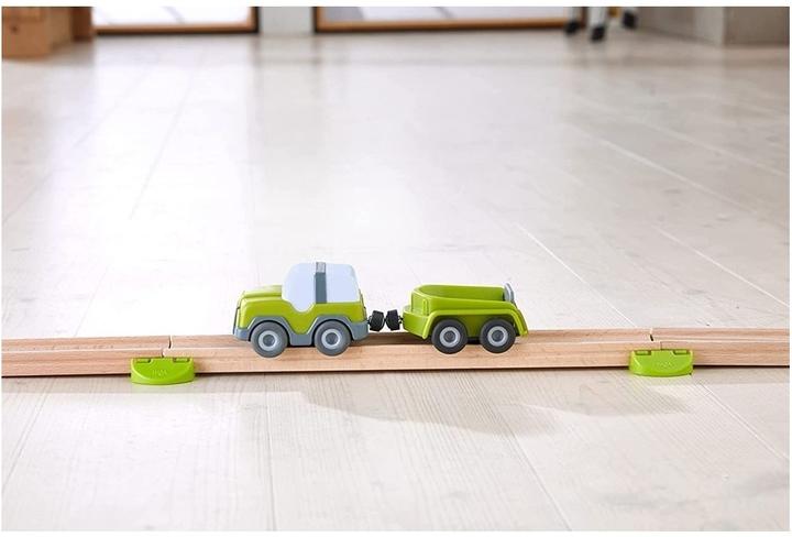 Actual product image Haba Kullerbü Knikkerbaan - Terreinwagen met aanhanger