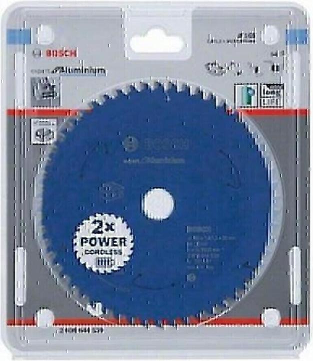 Actual product image Bosch Professional Zubehör Cordless circular saw blade Expert for aluminium, 165 x 1.8/1.3 x 20, 54 teeth