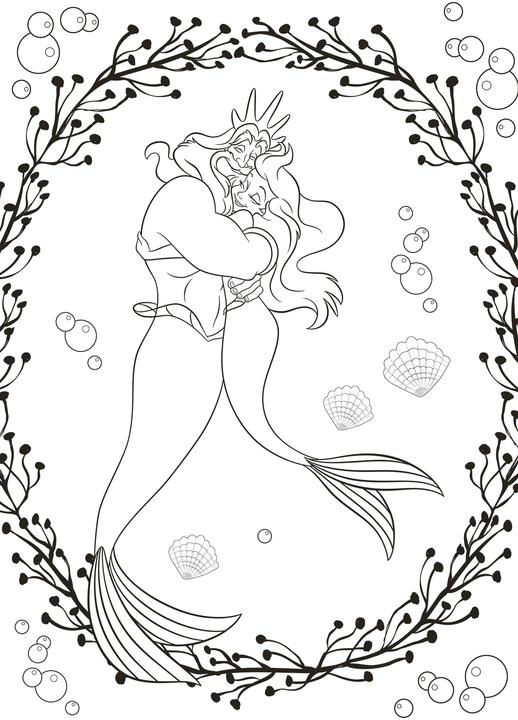 Actual product image Panini Disney Princess Best of: The most beautiful motifs to color