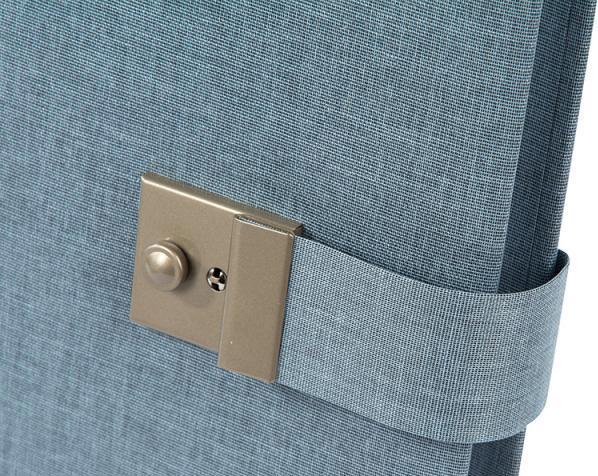 Produktbild Goldbuch Dokumentenmappe Summertime blau-grau, 4-Ring-Mechanik (1 x)