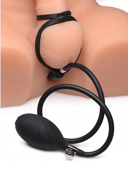 Produktbild Master Series Inflatable Silicone Anal Plug + Cock & Ball Ring