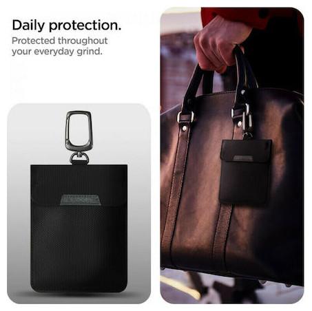 Produktbild Spigen Klatka Faradaya Pouch Keyless RFID signal blocker black