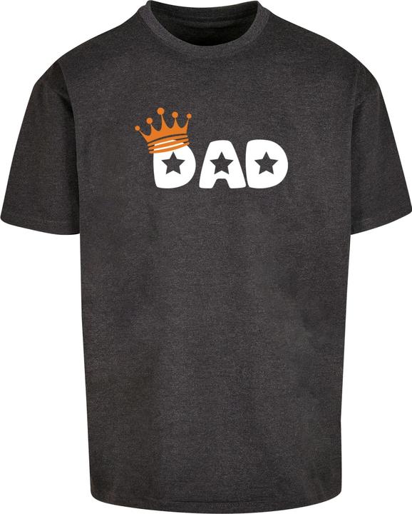 Merchcode Fathers Day - King Dad Heavy Oversize Tee - 113625 (3XL)