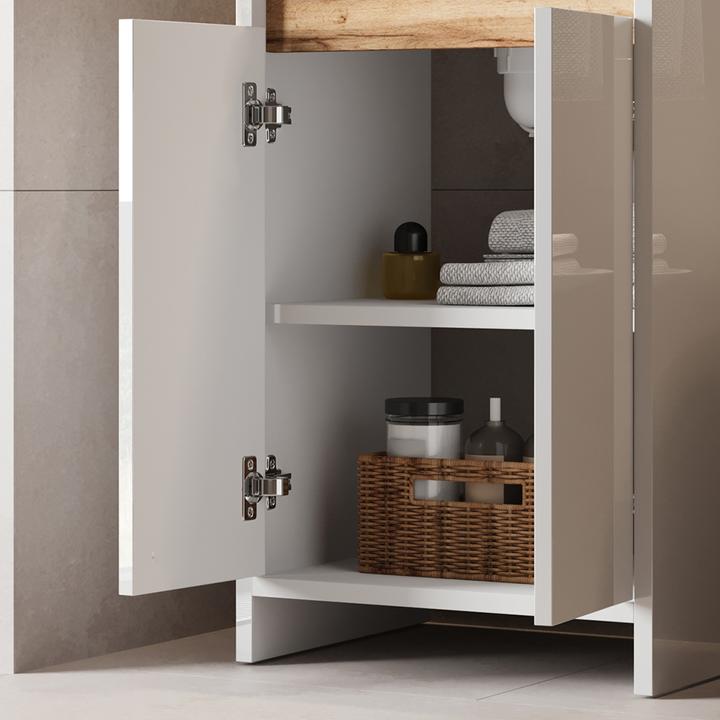 Produktbild Vicco Lemgo mit Waschbecken und 2 Flügeltüren