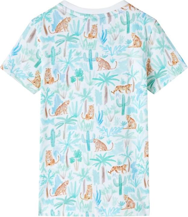 Immagine prodotto vidaXL Maglietta da bambino ecru 128,Materiale: 95 % cotone. 5 (128)