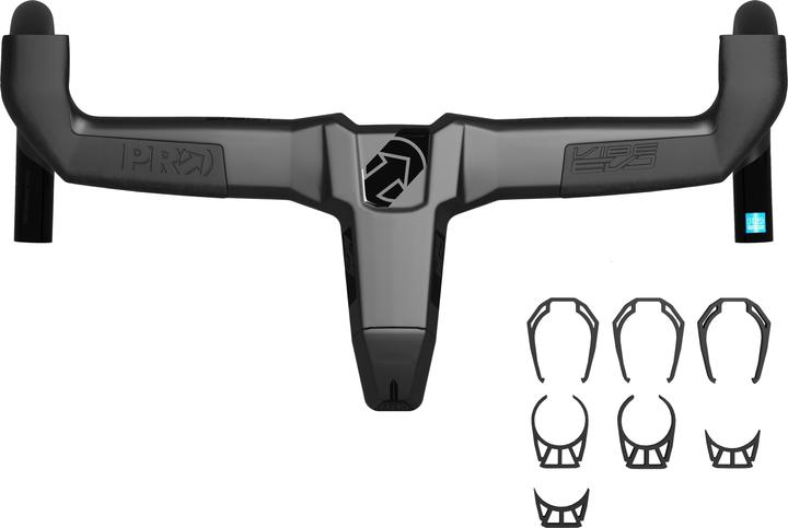 PRO Lenker Road Vibe EVO 42 cm 115 mm Carbon schwarz incl. Spacer (31.80 mm)