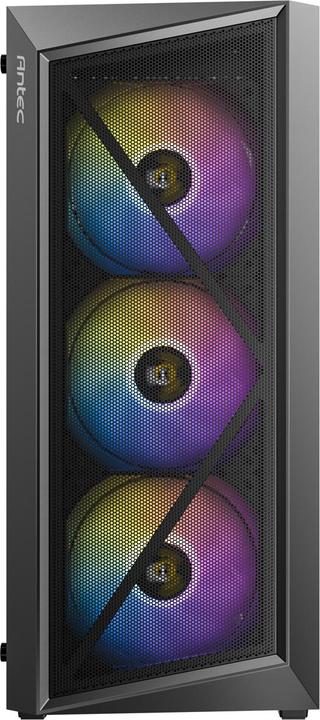 Productafbeelding Antec Boitier Moyen Tour Atx Ax67 RGB Avec Panneau Vitré (Noir) (ITX, mATX, ATX)