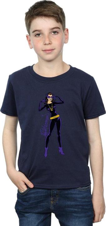 Produktbild Catwoman Happy Pose TShirt Jungen (152, 158)
