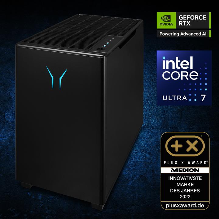 Actual product image Medion Erazer Bandit P20 MD35462 (Intel Core Ultra 7 265F, 32 GB, 1000 GB, GeForce RTX 5070)