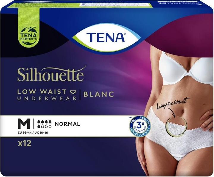 Actual product image Tena LADY Pads for bladder incontinence Pants Discreet size M (12 x, Regular)