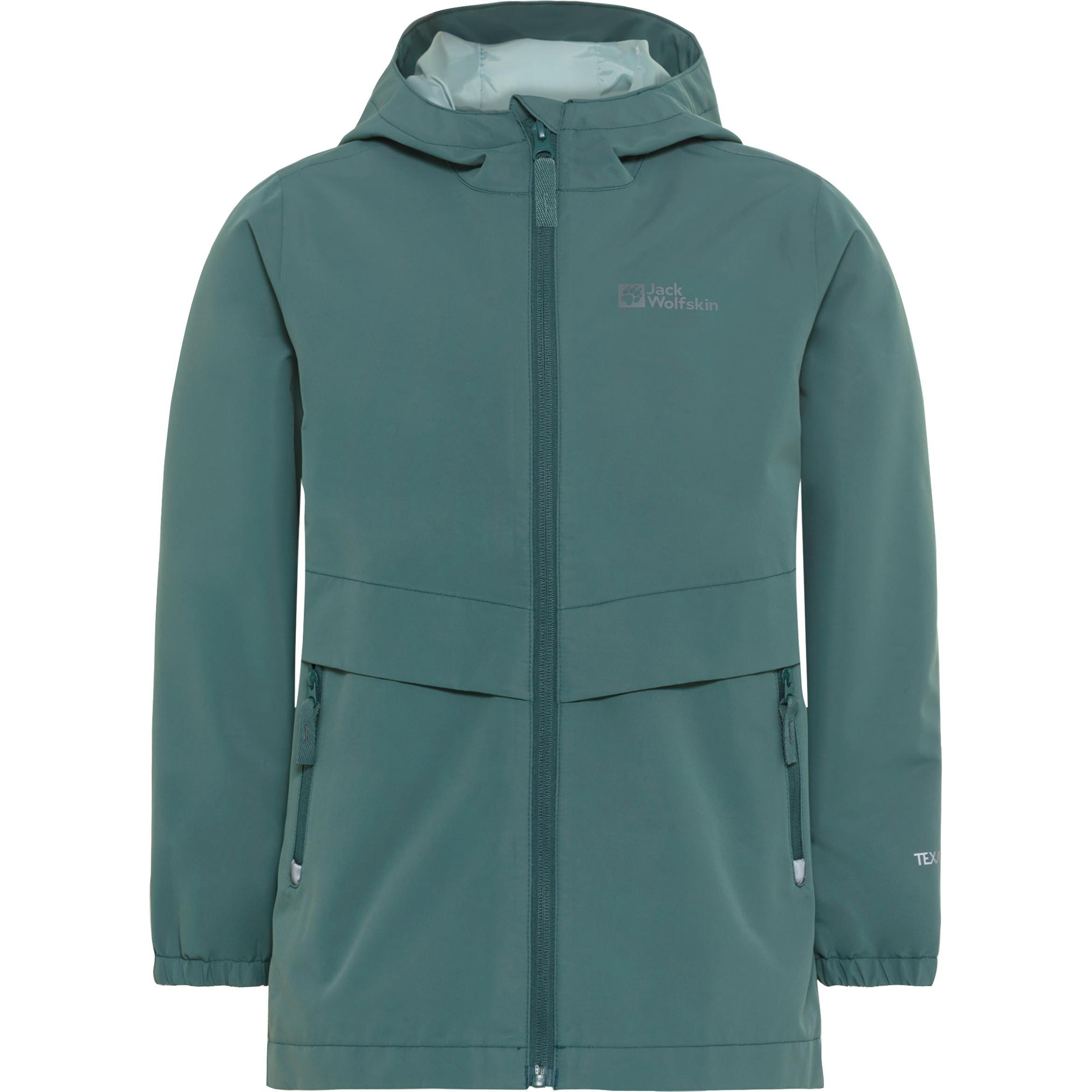 Jack Wolfskin, Mädchen, Jacke, Malima Jacket G (164), Grün, 164