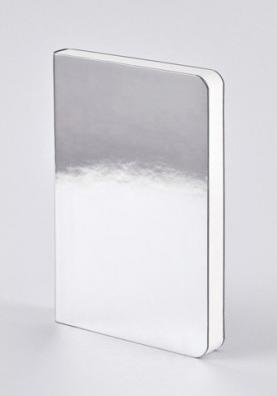 Image du produit Nuuna Shiny Starlet S, argent (15 x 10.8 cm, Pointillés, Couverture souple)
