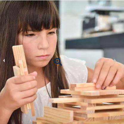 Produktbild Kapla - Blank - Constructiespeelgoed - Blauw Voorbeeldboek - 280 Plankjes