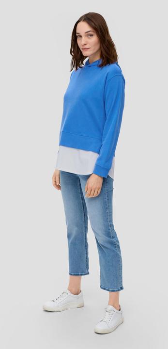 Image du produit S.Oliver Sweatshirt Sweatshirt mit Layering-Detail (42)