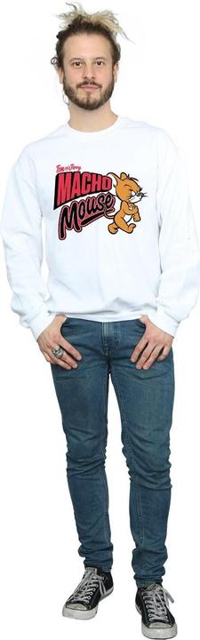 Actual product image Tom & Jerry Mens Macho Mouse Sweatshirt (M)