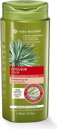 Yves Rocher Color Shampoo Milk Without Sulfate Enriched with Agave and Acai Pulp (Liquid shampoo, 300 ml)
