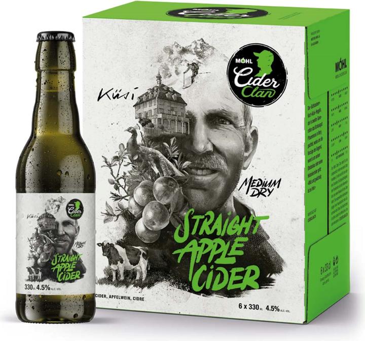 Produktbild Möhl Straight Apple (6 x 33 cl)