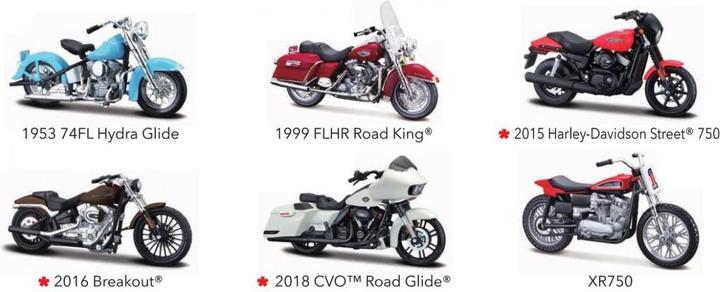 Produktbild Maisto Harley Davidson Serie 31