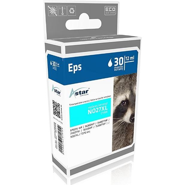 Astar, Druckerpatrone, 12 ml - Cyan - compatible - Tintenpatrone (C)