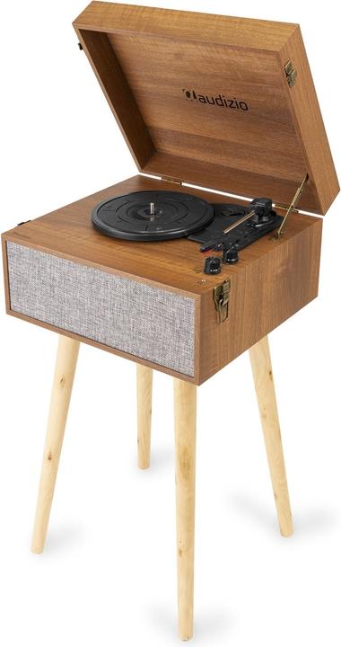 Immagine prodotto Audizio Giradischi con Bluetooth Fremont Brown, dettaglio colore (Automaticamente)