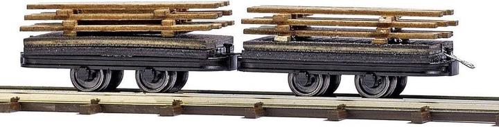 Produktbild Busch 12218 H0f Zwei Wagen mit Brett